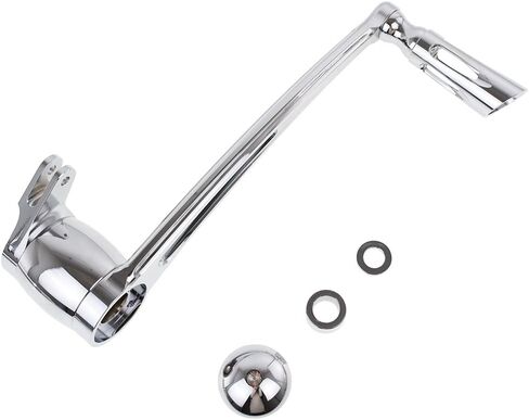 Motorcycle Brake Arm Pedal Shift Lever Shifter Pegs Kit Fit for Harley Touring Road King Road Glide Street Glide Electra Glide Trike 2008-2013 Chrome in Kuwait