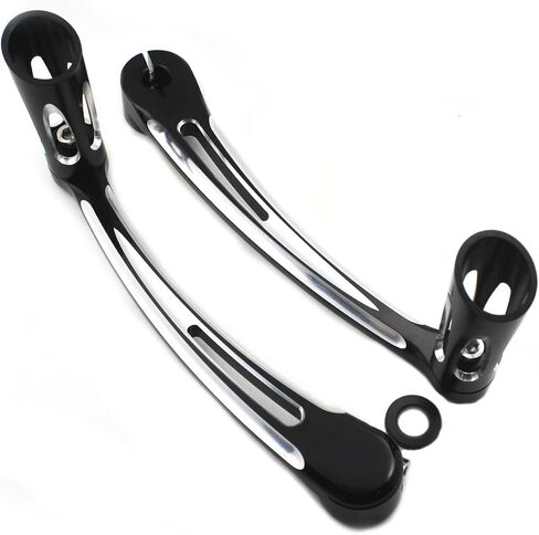 Motorcycle Brake Arm Pedal Shift Lever Shifter Pegs Kit Fit for Harley Touring Road King Road Glide Street Glide Electra Glide Trike 2008-2013 Chrome in Kuwait