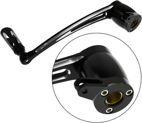 Motorcycle Brake Arm Pedal Shift Lever Shifter Pegs Kit Fit for Harley Touring Road King Road Glide Street Glide Electra Glide Trike 2008-2013 Chrome in Kuwait