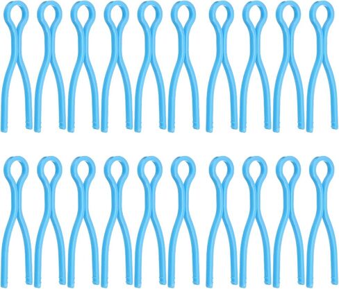 HARFINGTON 50pcs Bobbin Thread Holders Plastic Long Thread Spool Clamp Sewing Machine Accessories Thread Control Clamp for Organizing Thread Tails Prevent from Unwinding, Purple in Saudi Arabia