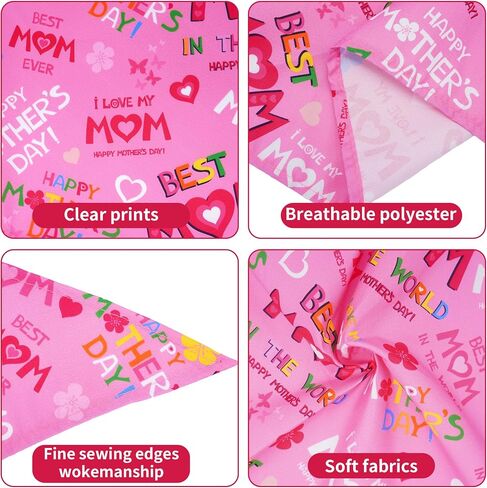 Spring Dog Bandanas Bulk 30 Pcs Adjustable Flowers Dog Bandanas for Small Medium Dogs Breed 25 Inch Spring Scarves Grooming M in Kuwait