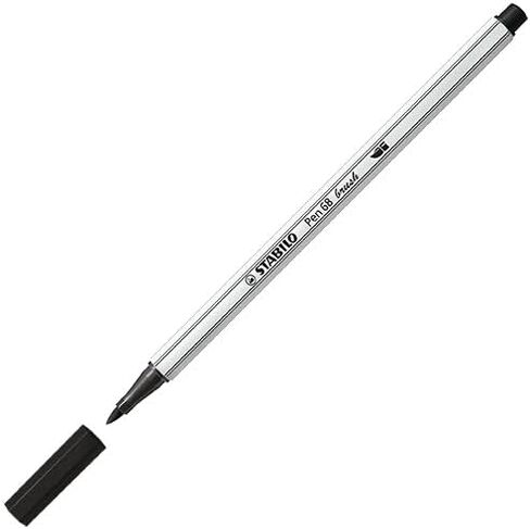 STABILO Pen 68 Brush Marker, Turquoise in Saudi Arabia