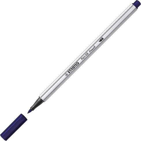 STABILO Pen 68 Brush Marker, Turquoise in Saudi Arabia