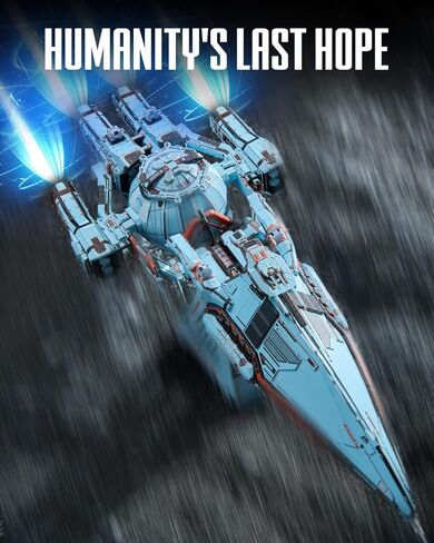 Piececool 3D Metal Puzzles for Adult, Three-Body Blue Space Starship Metal Model Kit, DIY Spaceship Creative Building Set Crafts for Adults to Build Hobby Home Decoration Best Gifts in Kuwait