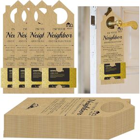 شماعات باب المنزل الجديدة 100pcs منزل جديد زجاجة مياه شنق العلامات الجديدة علامات باب المنزل علامات لعمل العقارات اللوازم اللوازم