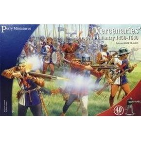 Perrys Miniatures PMWR20 28mm - حرب المشاة المرتزقة الورود