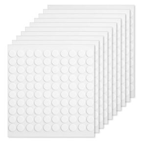 1000pcs نقاط لاصقة قابلة للإزالة ، نقاط لاصقة صافية ، شريط شفاف مزدوج على الوجهين للبالونات ، زينة الحفلات ، النقاط اللزجة بالون الدائرية ، مثالية للاستخدام المنزلي والمكتب (10 مم)