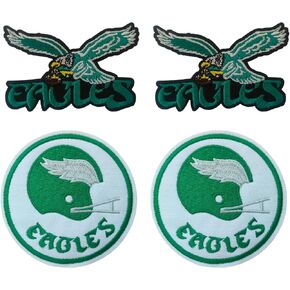 4pcs Rugby Fans Logo Team Logo Iron on Patches Patches Embroidery for close و dress و hat و jeans و diy accessories