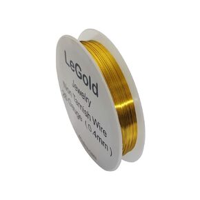Legold 26 Gauge 10 متر المجوهرات الديكور الحرفية النحاس الأسلاك