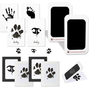 Paw Print Ink Pad for Dog Paw Prints ، Kog Paw Print Kit ، Pet Paw Printing Kit ، Pet Paw Print Lension Kit ، Paw Sundrint Kit for Dogs ، Memorial Homports for Cat Dog