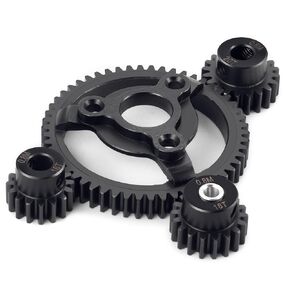 40CR الصلب 32P 0.8M 50T-58T تروس تروس ترس الحركية ل 1/10 TRA-XXAS SLASH 2WD ROSTLER Stampreed Parts (56T)