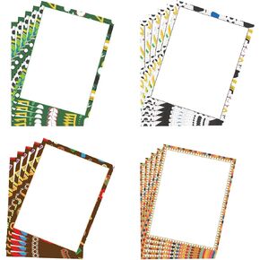 60 Pcs Back to School Stationary Letter Paper Colorful School Stuff Letterhead Paper - 8.5 x 11 Inch First Day of School Writing Scrapbook Paper for Students Teacher Printing Notes Message in Kuwait