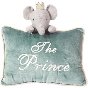 Mon Ami "Jesus Loves Me" Lamb Designer Plush Pillow, Great for Baby Christening Gift, Fun Nursery, Child Room & Home Décor Gift, Religious Gift, Dedication & Baptism Gift, Cream, 8" X11"