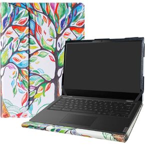 Alapmk Protective Case for Acer Chromebook Plus 514 CB514-4HT CB514-4HT-375Z/Chromebook Plus Enterprise 514 CBE594-1T CBE594-1T-33PQ,Case for ASUS Chromebook Flip CX1 CX1400FKA-AS88F,Black