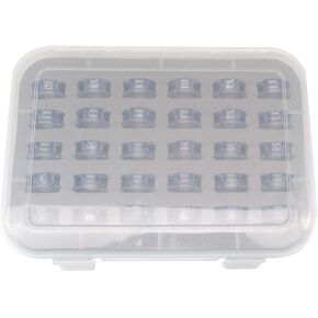 CKPSMS Brand -30pcs Clear Critrave Bobbins #4120975-45 W/Box متوافق مع/استبدال العلامة التجارية Viking 1،1+، 1100،1200