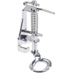 YEQIN Large Metal Darning/Free Motion Sewing Machine Presser Foot #4021L- Fits All Low Shank Singer, Brother, Babylock, Euro-Pro, Kenmore, Janome, Juki, White, New Home, Simplicity, Elna and More!