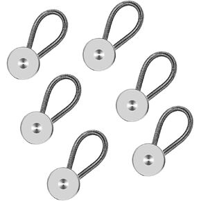 6PCS Collar Extender – Neck Extenders for Mens Dress Shirts, Collar Extenders for Mens Shirts, Sliver Metal Button Extender for Dress Pants, Jeans