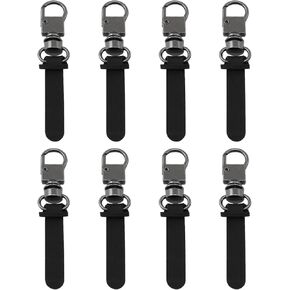 yyangz 8PCS Removable Zip Tab Luggage Backpack Zip Gun Schoolbag Jacket Luggage Clothes Hop Metal Zipper Pendant Pull Tab Purses Handbags Zipper Slider Replacement Puller