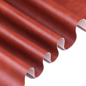 Solid Color Soft Purple Faux Leather Fabric 12"x53" (30cm X 135cm) for Handmade DIY, Leather Earrings, Keychain Sewing Projects (Purple)