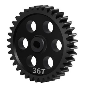 40Cr Steel Spur Gear Steel 36T السرعة العتاد الرئيسي متوافق مع LOSI 1/24 Micro-B 2WD BUGGY RTR-LOS00007 أجزاء الترقية