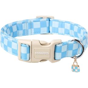 DOGWONG Pink Girl Dog Collar, Cute Pink Female Dog Collars, Adjustable Cute Pet Collars Girl Design Dog Collar for Small Medium Large Dogs in Kuwait