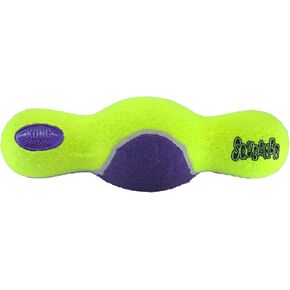 شركة Kong 38750222: Airdog Squeaker Roller Dog Toy ، MD/LG