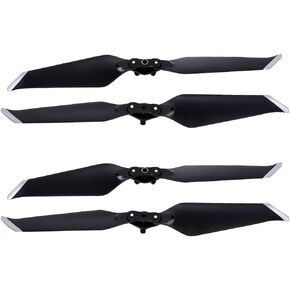 2 Pairs Drone Spare Parts Replacement Propeller for DJI Mavic 2 PRO/Zoom(Gray 2 Pairs)