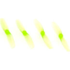12pcs HQProp 40MMX2 40mm Propeller Set 1mm Shaft (6X CW / 6X CCW) Poly Carbonate (Green)