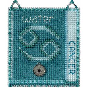 Mill Hill Cancer Beaded Cross Stitch Kit 2018 Zodiac Charmed Ornaments MH161814