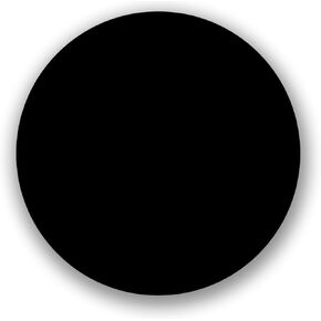 Black Circle Cardstock - 3 1/3 Inch Round - 120 Pieces - Thick 80lb Cover Paper Circle Cutouts - Circle Paper Cut outs For Mum Backing, Crafts & Scrapbooks