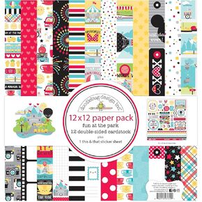 Doodlebug Fun at The Park PAPR 12X12 Pack