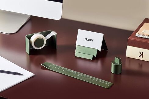 بطاقة Lexon City Card Stand Aluminium (الأخضر الداكن) in Kuwait