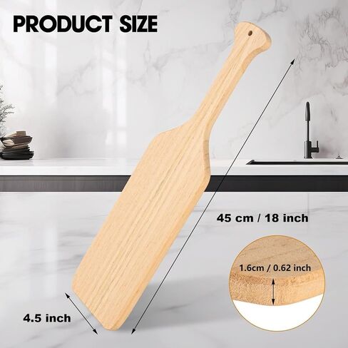 15 Inch Unfinished Wooden Paddle, Greek Fraternity Paddle, Solid Pine Wood Frat Sorority Paddle for DIY Arts Crafts Home Decoration in Saudi Arabia