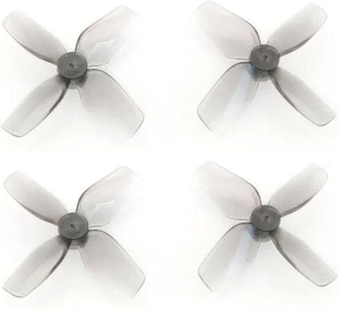 12pcs HQProp 31MMX4 31mm 1mm Shaft 4-Blade Propeller Set (6X CW / 6X CCW) Poly Carbonate (Blue) in Saudi Arabia