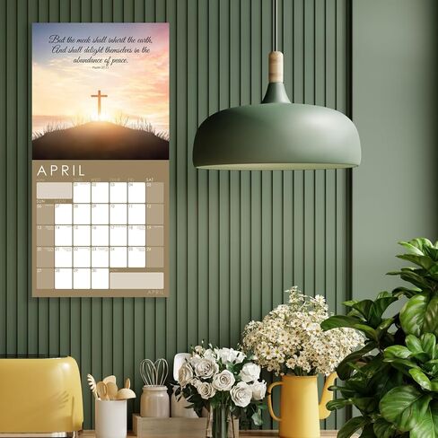2025 Psalms - 12" x 12" Square Hanging Wall Planner Plastic Free in Kuwait