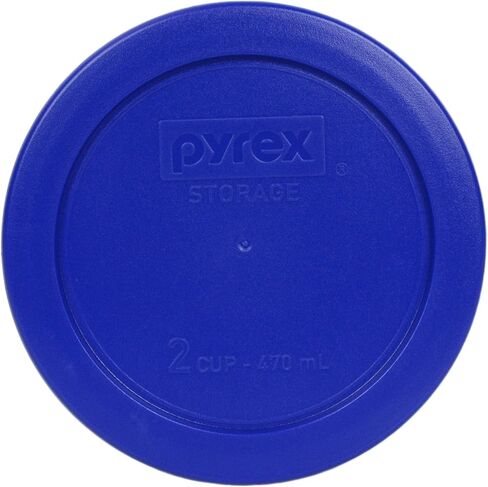 Pyrex Food Storage Plastic Replacement Lid Set (Cobalt Blue, Dark Blue) in Saudi Arabia