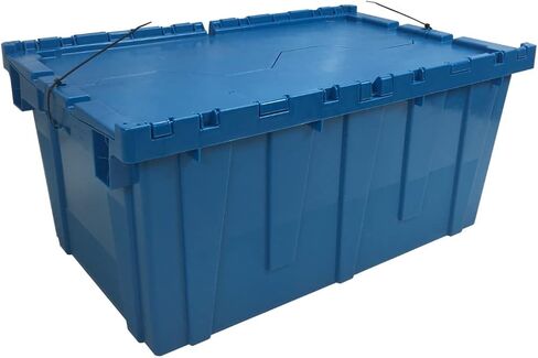 Storage and Packing Plastic Tote Crate (Black, Dolly) in Kuwait