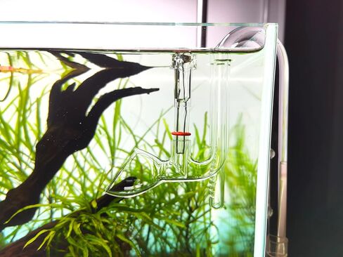 Mini Skimmer Lily Pipe Outflow and Inflow Kit for Nano Planted Tanks (10mm for 3/8'' i.d. (9/12mm) tubing) in Saudi Arabia
