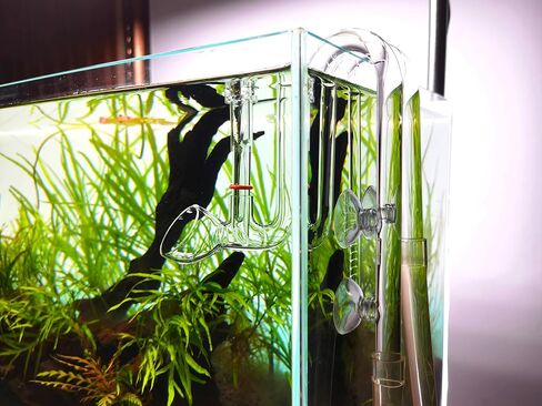 Mini Skimmer Lily Pipe Outflow and Inflow Kit for Nano Planted Tanks (10mm for 3/8'' i.d. (9/12mm) tubing) in Saudi Arabia