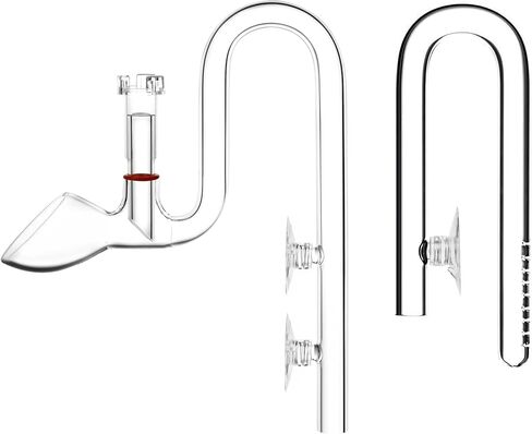 Mini Skimmer Lily Pipe Outflow and Inflow Kit for Nano Planted Tanks (10mm for 3/8'' i.d. (9/12mm) tubing) in Saudi Arabia