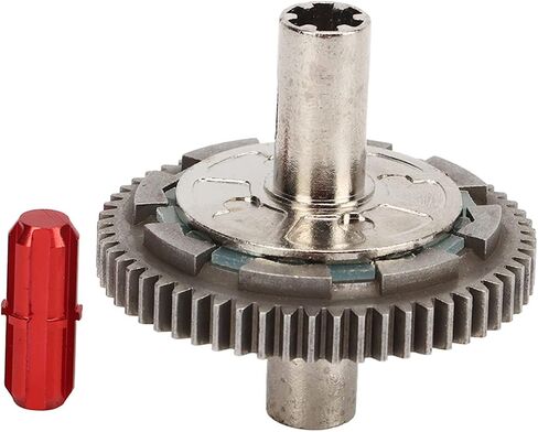 57T RC Clutch Spur For Arrma ، Aluminium Alboy Steel RC Slipper Clutch ، RC Car Clipper Clutch Presentive for Arrma for Senton for Vorteks for Big Rock for (Red) in Kuwait