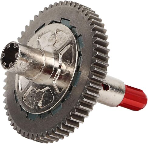 57T RC Clutch Spur For Arrma ، Aluminium Alboy Steel RC Slipper Clutch ، RC Car Clipper Clutch Presentive for Arrma for Senton for Vorteks for Big Rock for (Red) in Kuwait