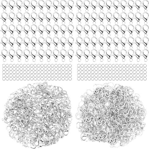 Jewelry Findings Kit with for Jewelry Making, 1100Pcs Open Jump Rings and Lobster Clasps, A7 Ordinary Quality in Saudi Arabia