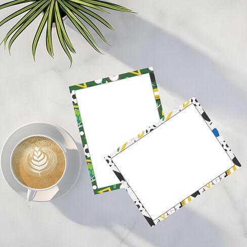 60 Pcs Back to School Stationary Letter Paper Colorful School Stuff Letterhead Paper - 8.5 x 11 Inch First Day of School Writing Scrapbook Paper for Students Teacher Printing Notes Message in Kuwait