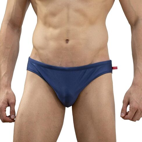 EASEJUICY Mens Swim Thong Sexy Swimwear Bikini Swimsuit Swimming Briefs String Bright Fabric with Drawstring Swim Tanga in Saudi Arabia