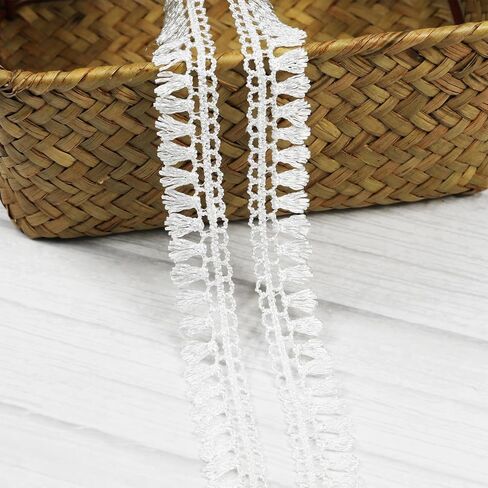 2 Yards Black Lace Trim Embroidery Lace, Flower Ribbon,with 11 Patterns(2 Yards Each), for Sewing Costumes, Gift Wrap, Wedding Decoration, DIY Art Crafts（Black） in Kuwait