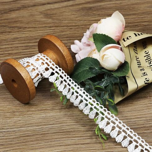 2 Yards Black Lace Trim Embroidery Lace, Flower Ribbon,with 11 Patterns(2 Yards Each), for Sewing Costumes, Gift Wrap, Wedding Decoration, DIY Art Crafts（Black） in Kuwait