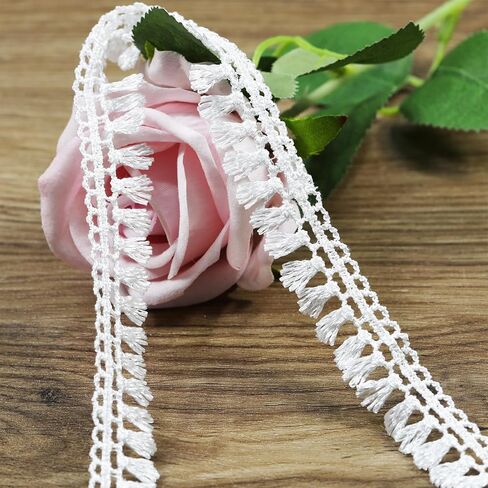 2 Yards Black Lace Trim Embroidery Lace, Flower Ribbon,with 11 Patterns(2 Yards Each), for Sewing Costumes, Gift Wrap, Wedding Decoration, DIY Art Crafts（Black） in Kuwait