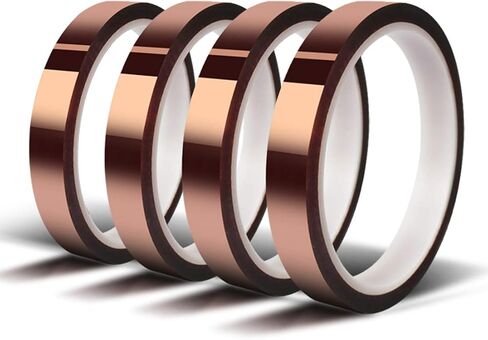 Heat Tape for Sublimation Transfer, Heat Resistant, Adhesive Transfer Tape, Thermal, No Residue, 6 Rolls 10mm x33m(108ft) in Kuwait