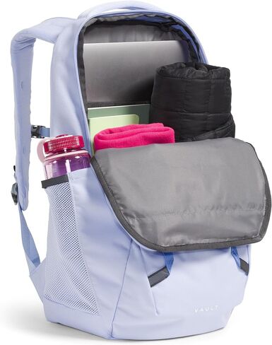 THE NORTH FACE Women's Vault Everyday Laptop Backpack - PFAS Free, Moonstone Grey Dark Heather/Moonstone Grey, One Size in Saudi Arabia